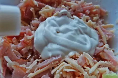 Блины с ветчиной и сыром: шаг 5