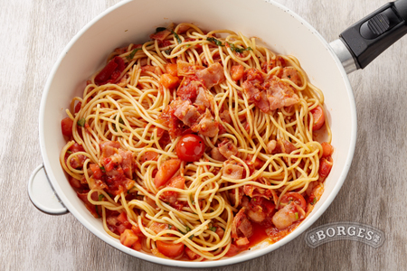 Спагетти аматричиано: шаг 4