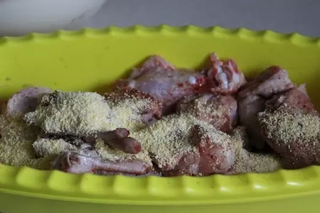 Острые куриные крылышки kfc: шаг 3