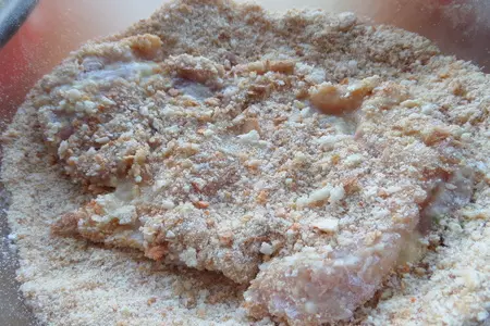 Куриные отбивные с картофельным пюре с сыром: шаг 6