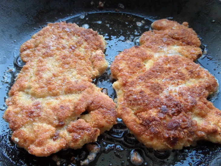 Куриные отбивные с картофельным пюре с сыром: шаг 7