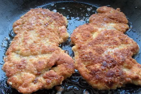 Куриные отбивные с картофельным пюре с сыром: шаг 7