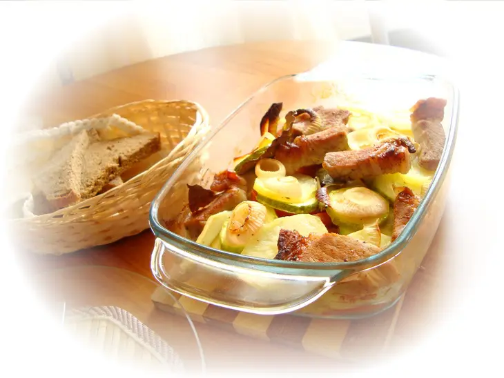 Мясо с овощами из духовки.: шаг 3