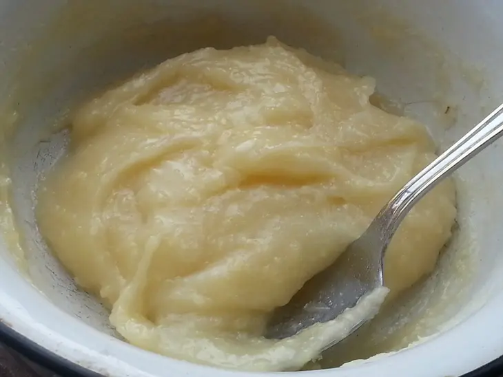 Творожная запеканка с морковью и ананасовым кремом: шаг 3