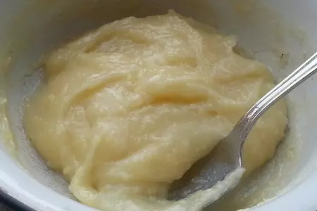 Творожная запеканка с морковью и ананасовым кремом: шаг 3