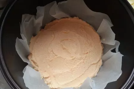 Творожная запеканка с морковью и ананасовым кремом: шаг 4