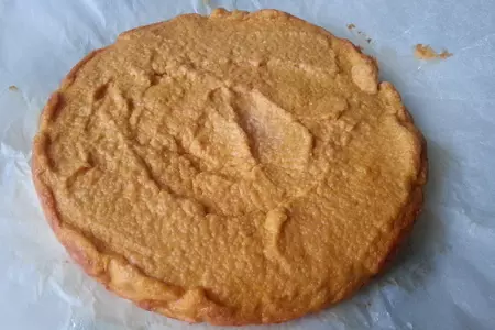 Творожная запеканка с морковью и ананасовым кремом: шаг 7