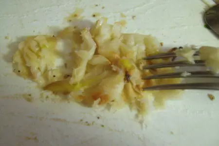 Окунь с фундуком и под сливочным соусом: шаг 2
