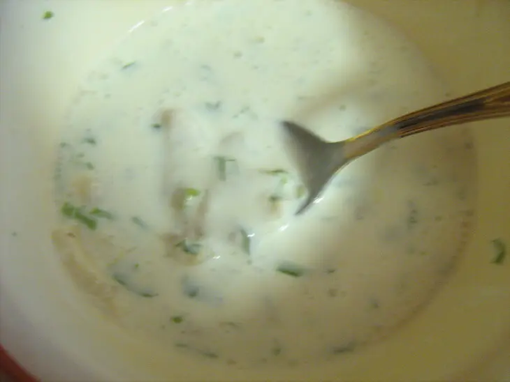 Окунь с фундуком и под сливочным соусом: шаг 3