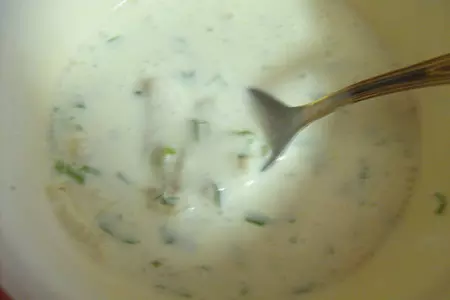 Окунь с фундуком и под сливочным соусом: шаг 3