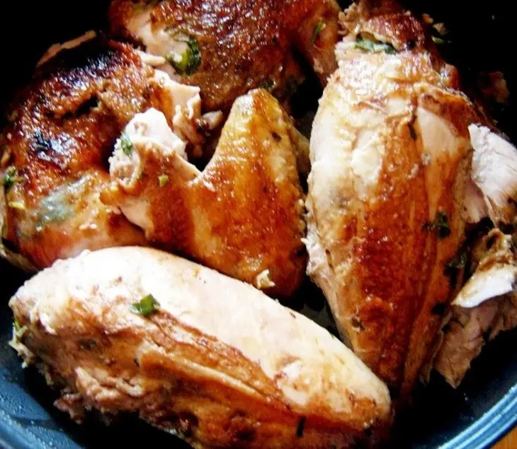 Курица,запечнная с травами: шаг 4