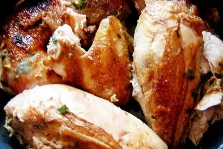 Курица,запечнная с травами: шаг 4