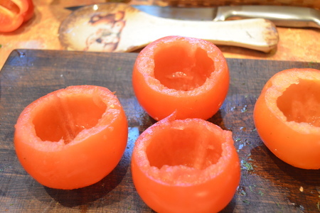 Запеченные фаршированные томаты (фм "кулинарные фантазии"): шаг 3
