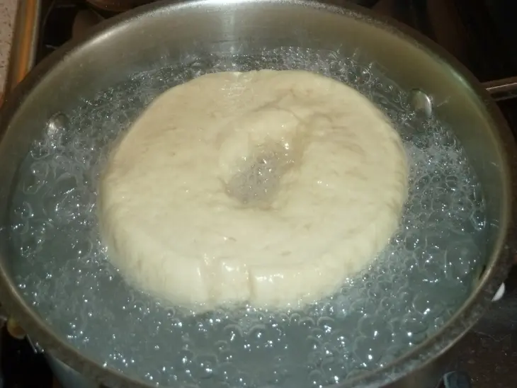 Бейглы с творожным сыром и слабосоленым лососем: шаг 7