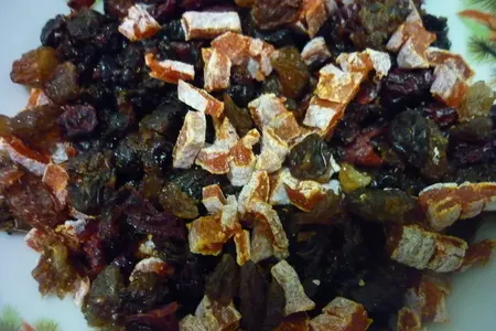 Iced christmas torte -  замороженный рождественский торт (без выпечки): шаг 1