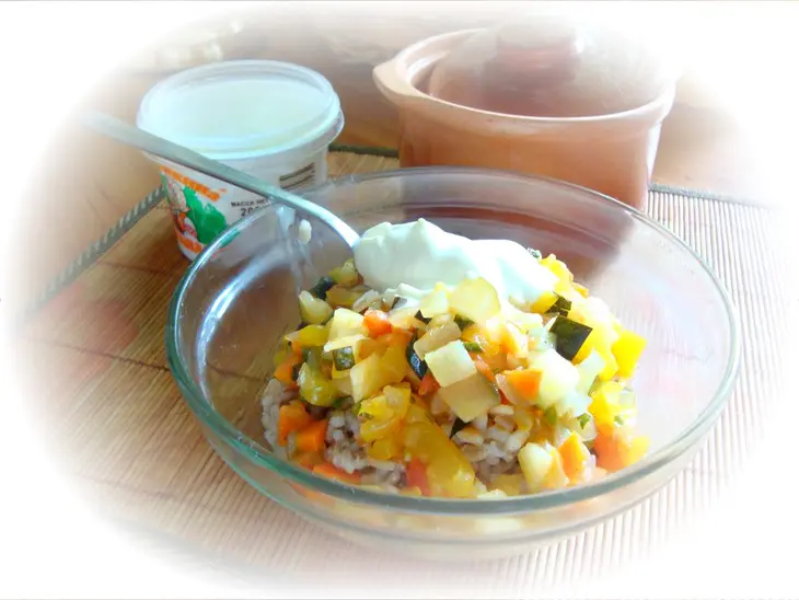 Перловая каша с овощами.: шаг 3