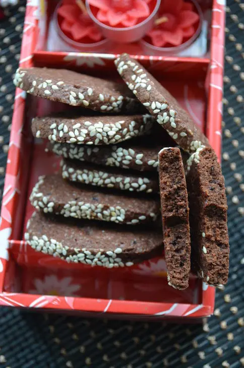 Печенье merry mocha cookies или веселое кофейное печенье: шаг 8