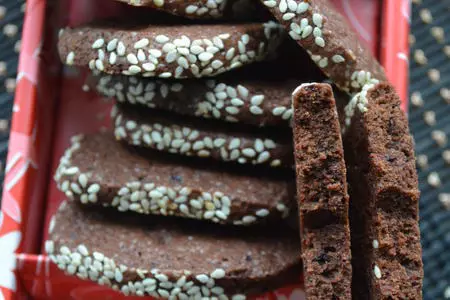Печенье merry mocha cookies или веселое кофейное печенье: шаг 8