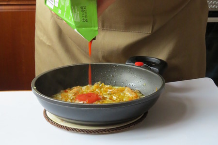 Креветочный соус-биск с фузилли: шаг 4
