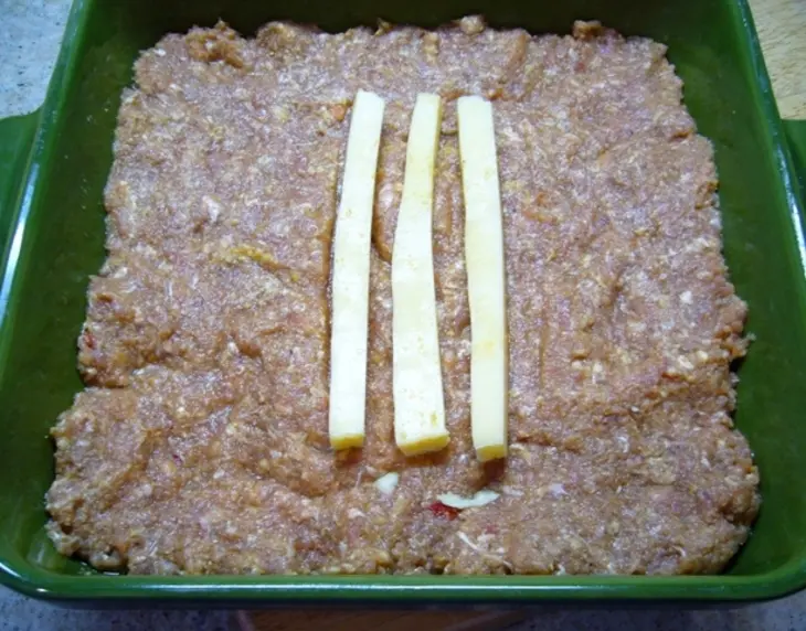 Мясной хлеб-чизбургер: шаг 6