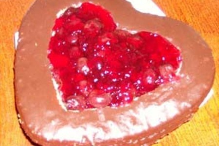 Торт "желейное сердечко": шаг 8