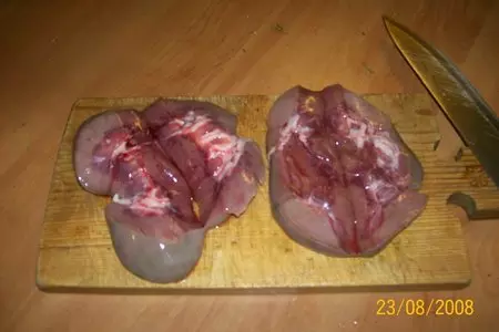 Калья - почти классический рассольник с почками: шаг 1