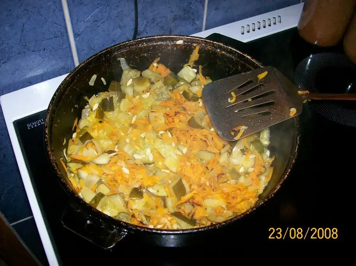 Калья - почти классический рассольник с почками: шаг 4