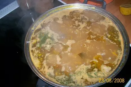 Калья - почти классический рассольник с почками: шаг 5