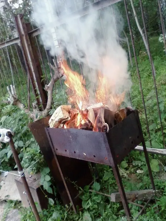 Разноцветные овощи, фаршированные мясом с дымком: шаг 1
