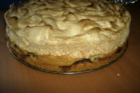 Пирог с яблоками и шоколадом: шаг 4