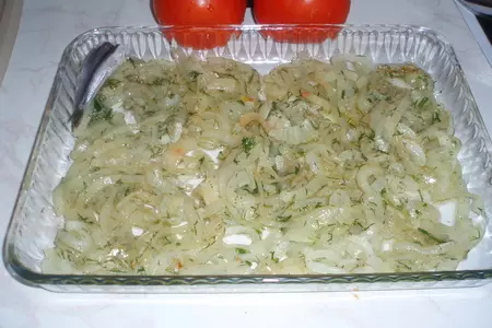 Хамса в духовке: шаг 4