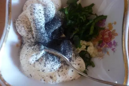 Макаронный салат с яблоком и запечённым перцем: шаг 3
