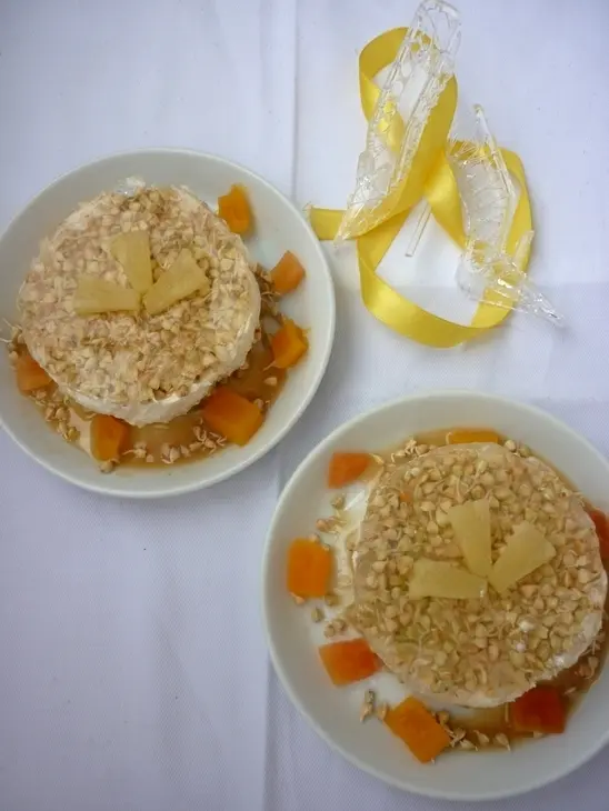 Пирожное с росточками зелёной гречи: шаг 5