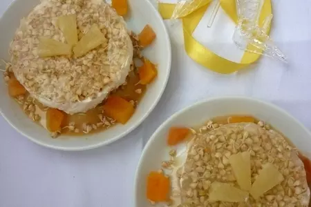 Пирожное с росточками зелёной гречи: шаг 5