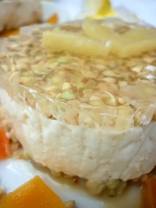 Пирожное с росточками зелёной гречи: шаг 7