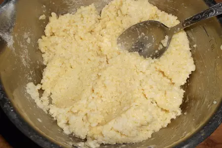 Пшенные корзиночки с иргой: шаг 3