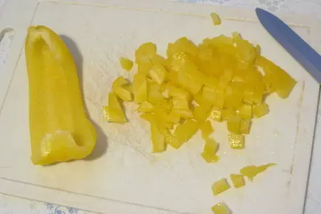 Жёлтый салат: шаг 7
