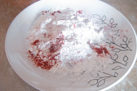 Печень в луково-папричной панировке: шаг 6