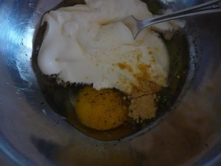 Рыбный пирог с грибами: шаг 4