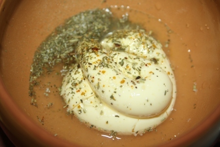 Легкий салат "средиземноморье" с пенне ригате в пармезановой "шубке": шаг 7