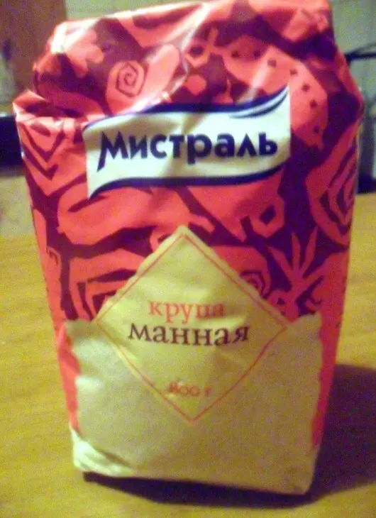 Необычный манник с грушами: шаг 1