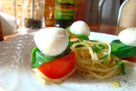 Салат со спагетти.: шаг 5
