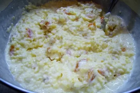 Пшенная запеканка с курагой и кешью: шаг 4