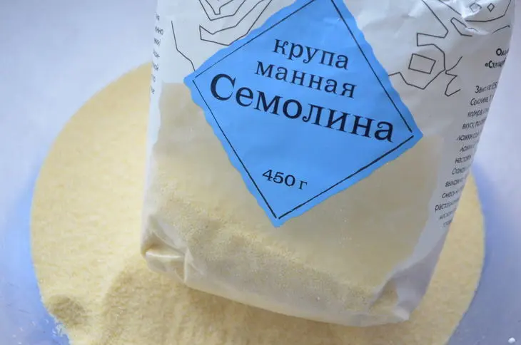 Панкейки из семолины для золушки: шаг 1