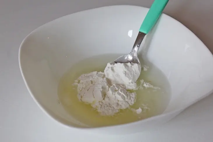 Блины с творогом и персиками: шаг 12