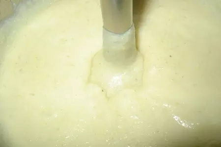 Блины пшенные с апельсиновой цедрой: шаг 3