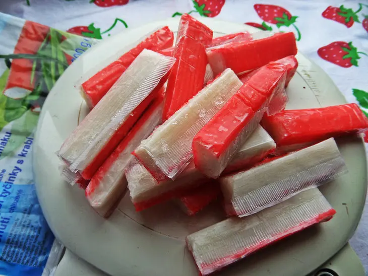 Салат из пенне с овощами и сырными "рафаэлками": шаг 6