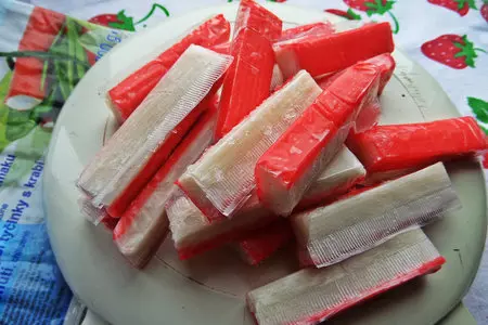 Салат из пенне с овощами и сырными "рафаэлками": шаг 6