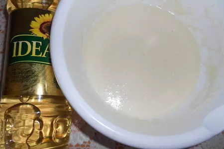 Блинные мешочки с изюмом, яблоками и орехами: шаг 2