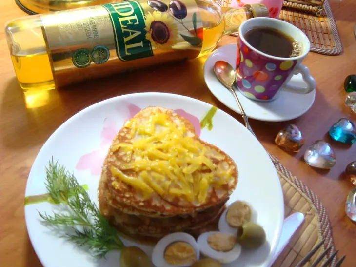Блинный пирожок на завтрак.: шаг 14